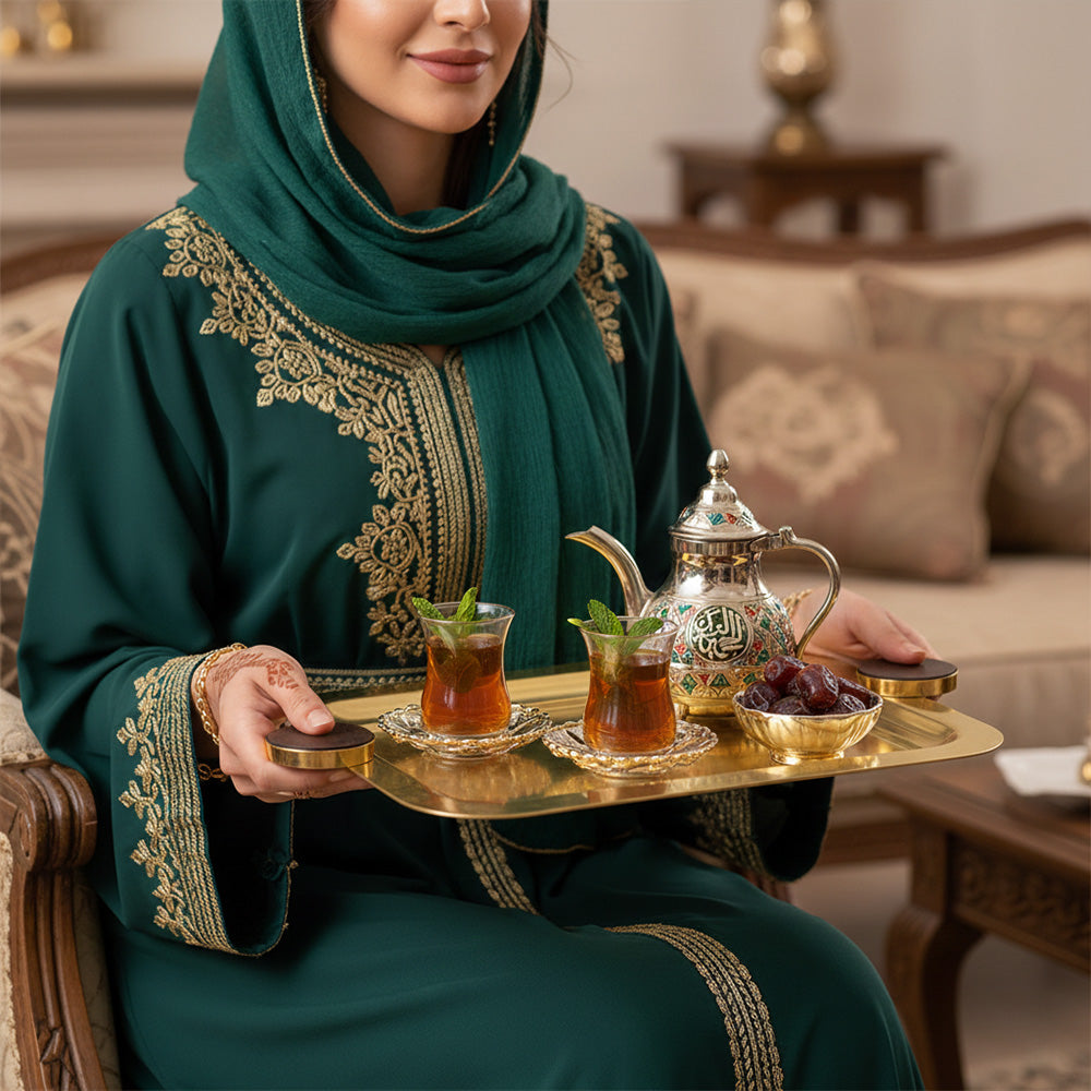 صينية تقديم مستطيلة - كبير