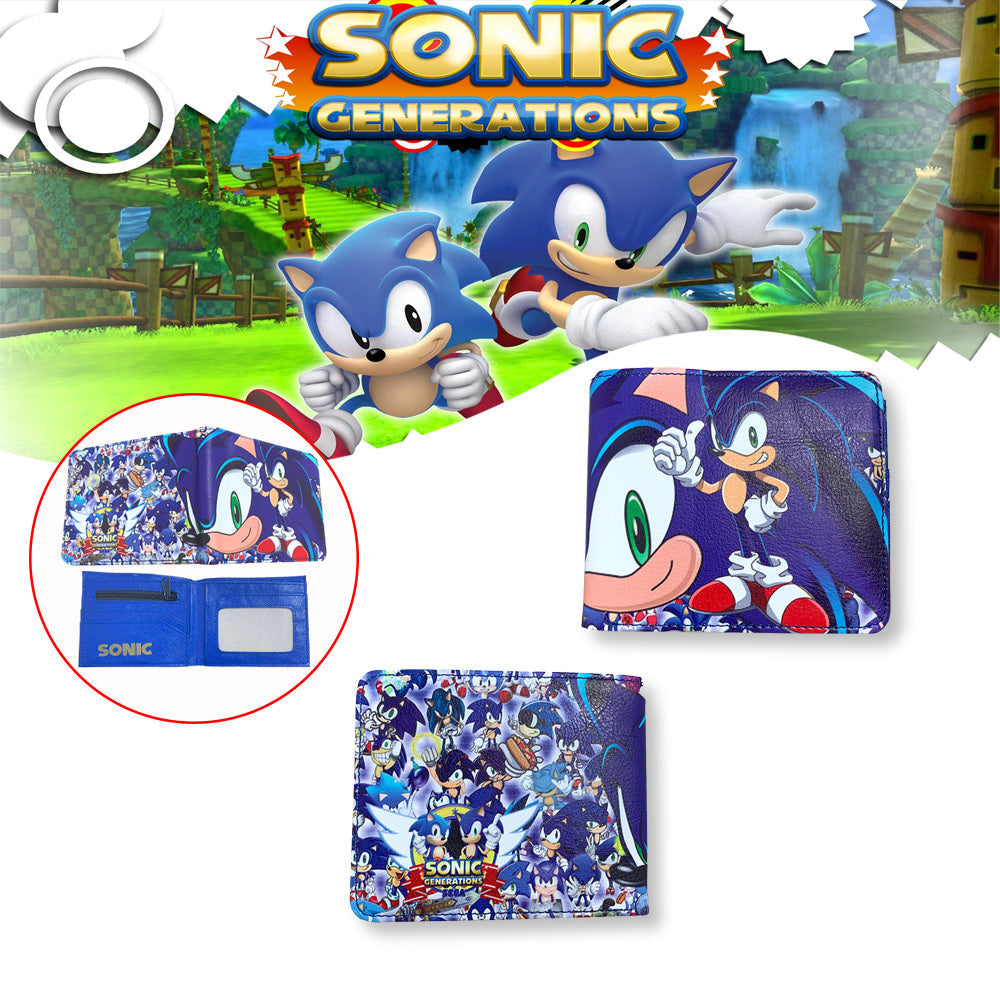 محفظة جلد مطبوعة من جيل سونيك 14