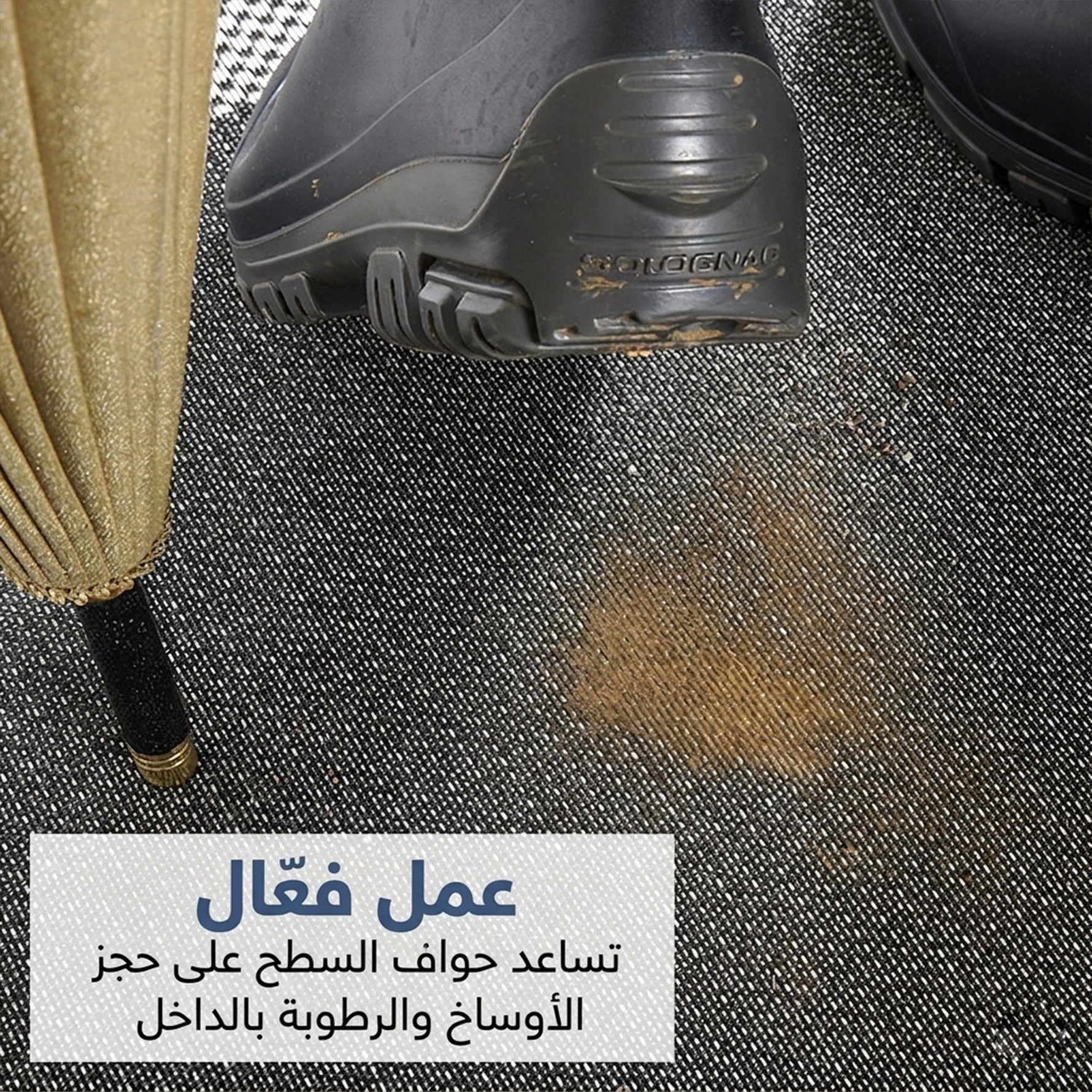 سجادة باب مانعة للانزلاق