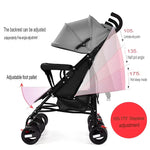 عربة أطفال توأم قابلة للطي،