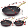 مقلاة جرانيت فاخرة غير لاصق