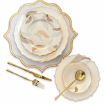 طقم أطباق مائدة فاخر 24 قطعة