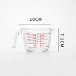 كوب قياس زجاجي مقاوم للحرارة