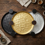 صينية تقديم مستديرة- كبير