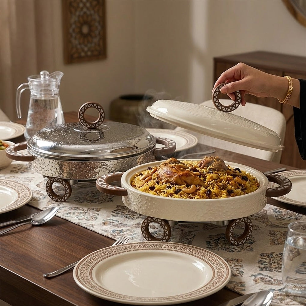 سخان طعام مع غطاء  2.5 لتر