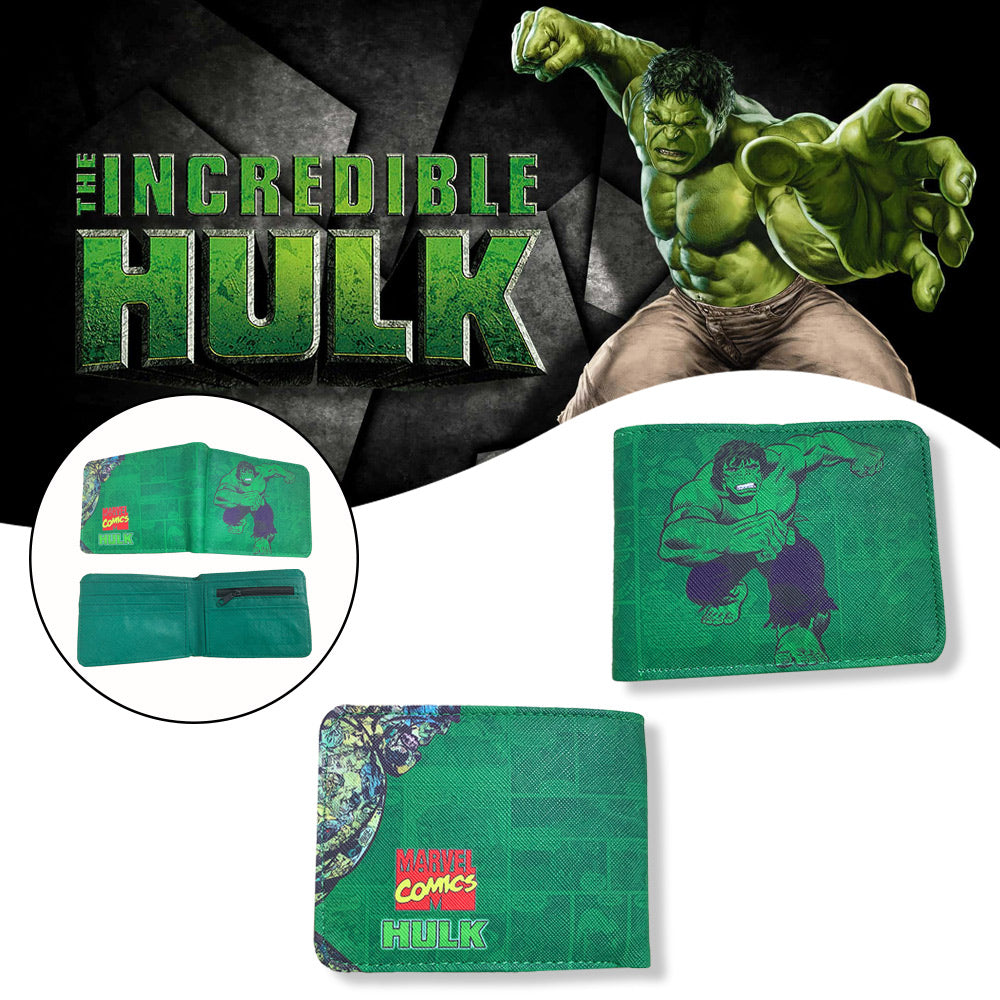 المحفظة الجلدية المصنوعة من جلد البولي يوريثان بطبعات Hulk الرائعة 28