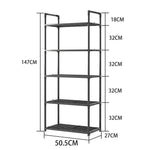 رف منظم للمطبخ بخطافات