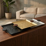 صينية تقديم مربعة-كبير