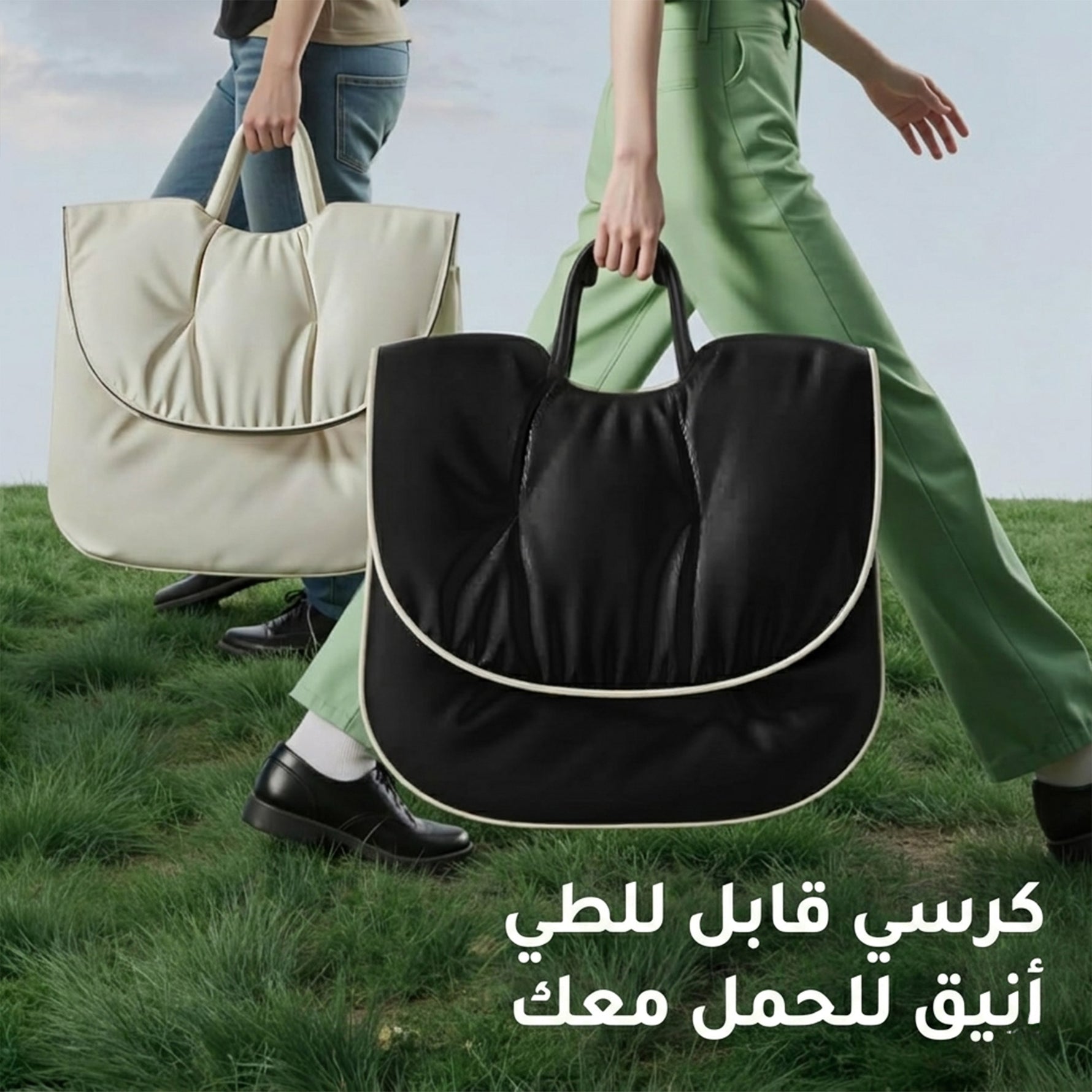 كرسي أريكة قابل للطي