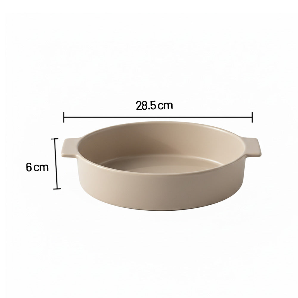صينية فرن سيراميكية بمزيج من 3 ألوان