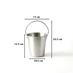 دلو ثلج من ستانلس ستيل