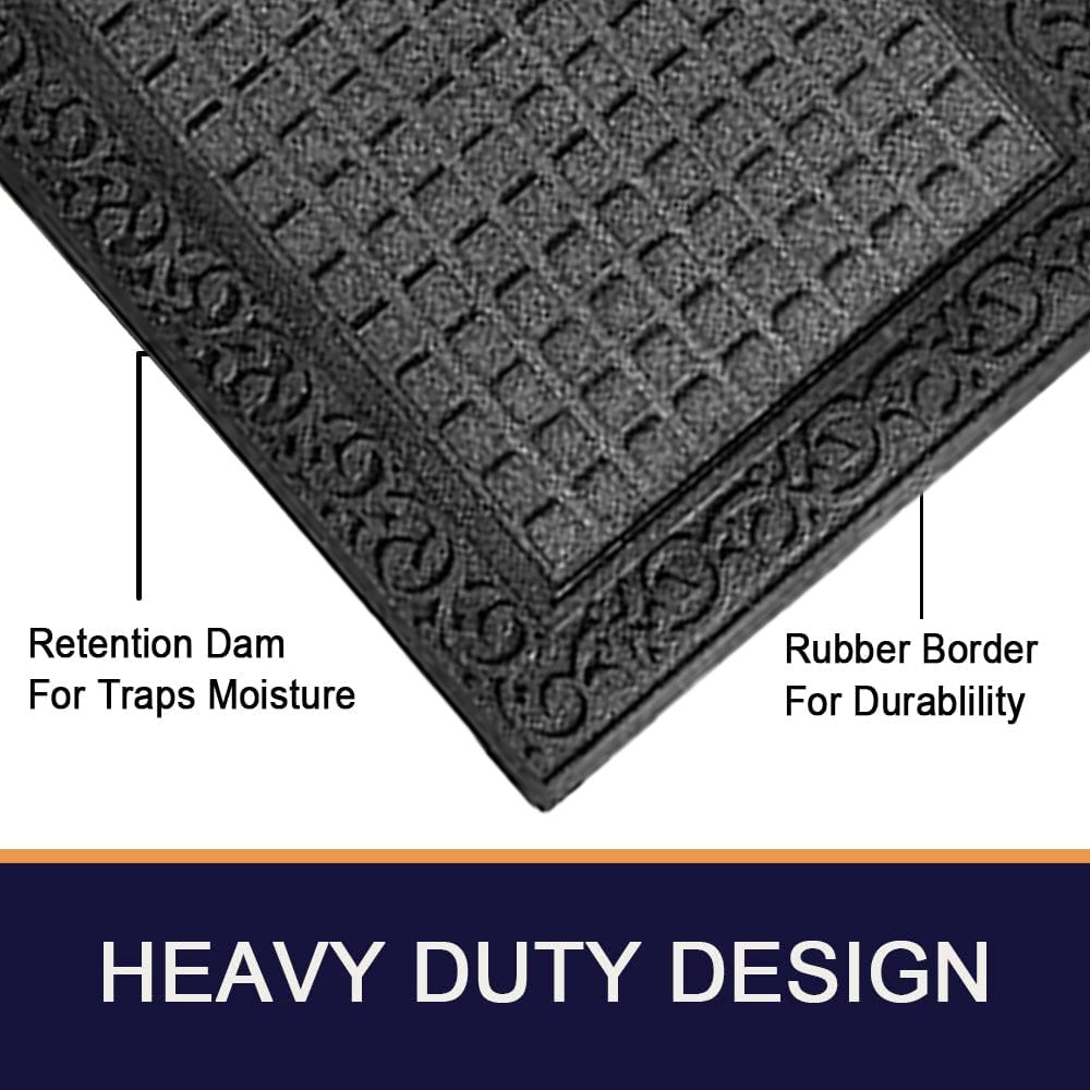 سجادة باب كلاسيكية صلبة - 90*60