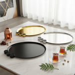 صينية تقديم بيضاوية-كبير