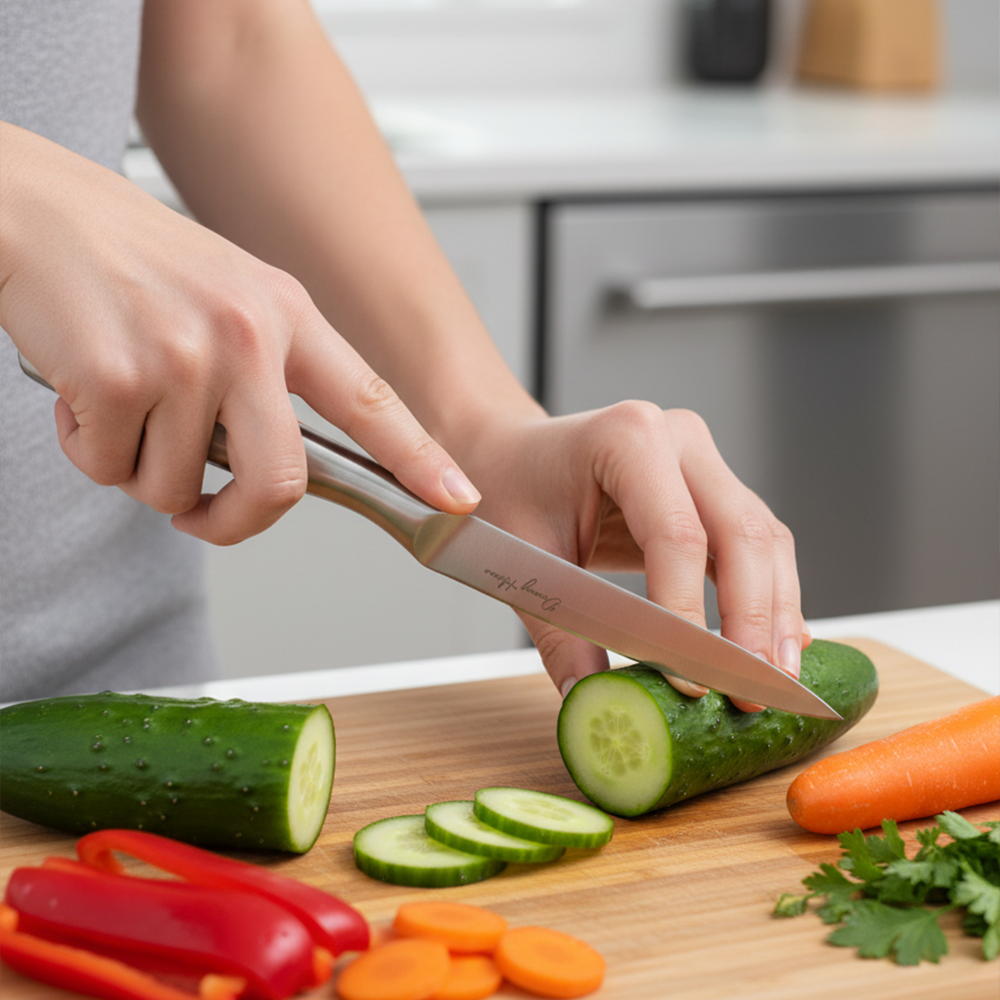 سكين مطبخ متعددة الاستخدامات من الفولاذ المقاوم للصدأ