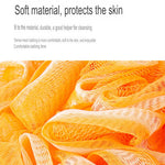 ليفة استحمام شبكية ملونة