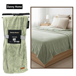 بطانية قطيفة فاخرة ناعمة سادة