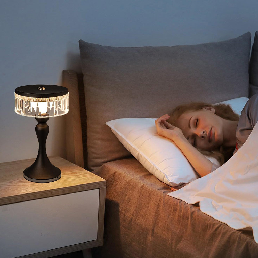 مصباح طاولة لاسلكي قابل لإعادة الشحن