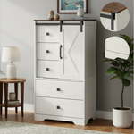 خزانة ملابس طويلة بخمس أدراج