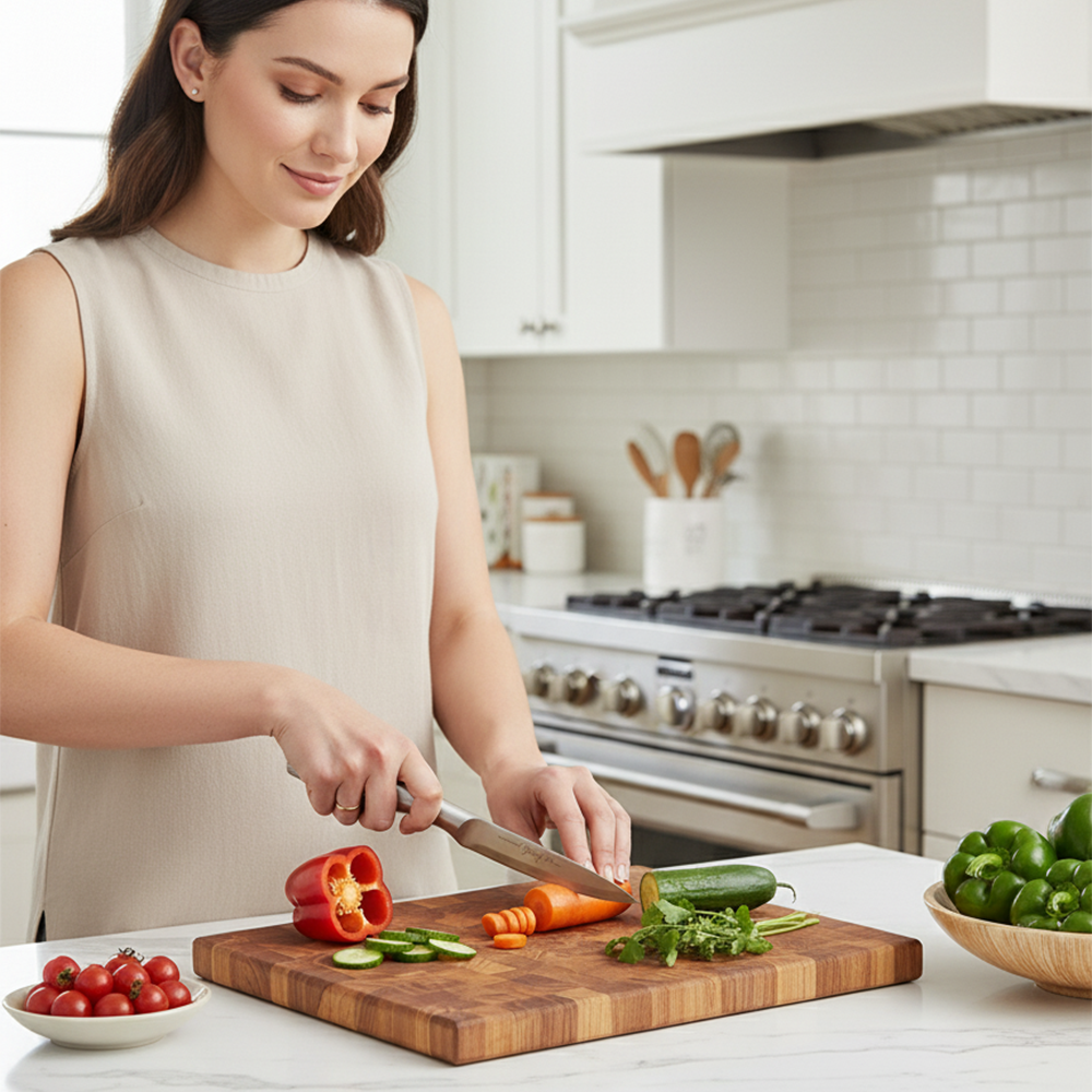 سكين تقشير احترافية من الفولاذ المقاوم للصدأ