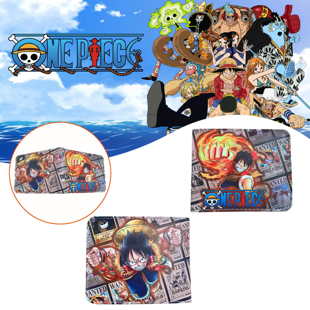 قطعة واحدة من محفظة لوفي من الجلد الصناعي37