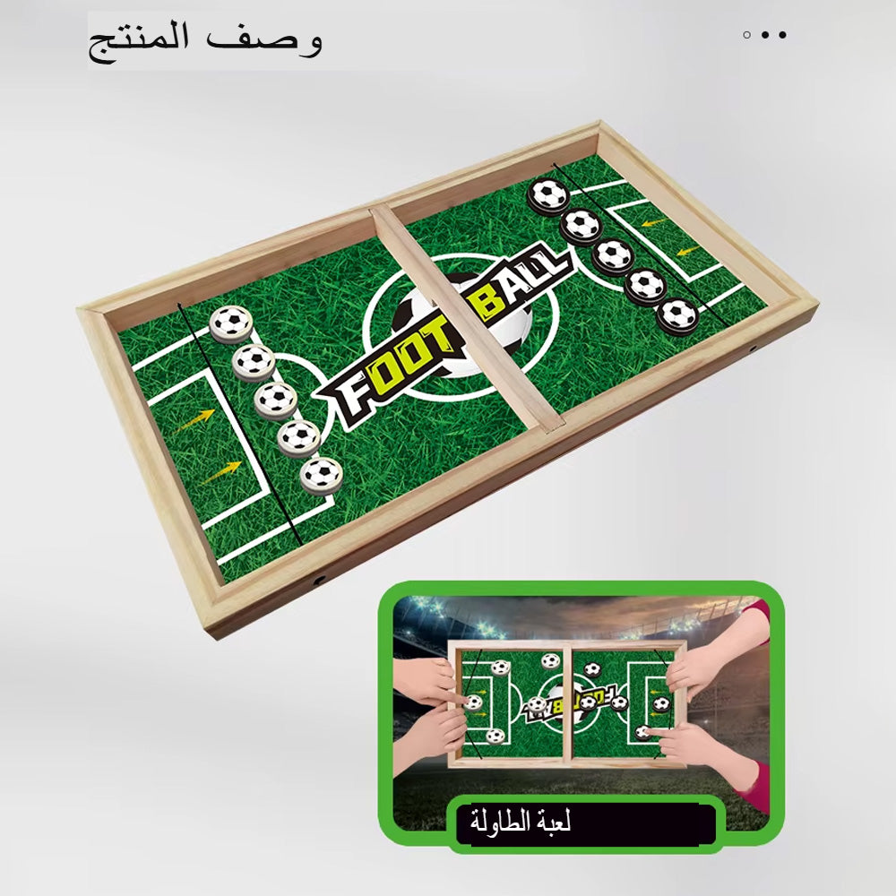 لعبة طاولة سلينغ باك كبيرة وسريعة من البلاستيك، موضوعها: كرة القدم
