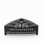 صينية تقديم معدنية بنقوش هندسية