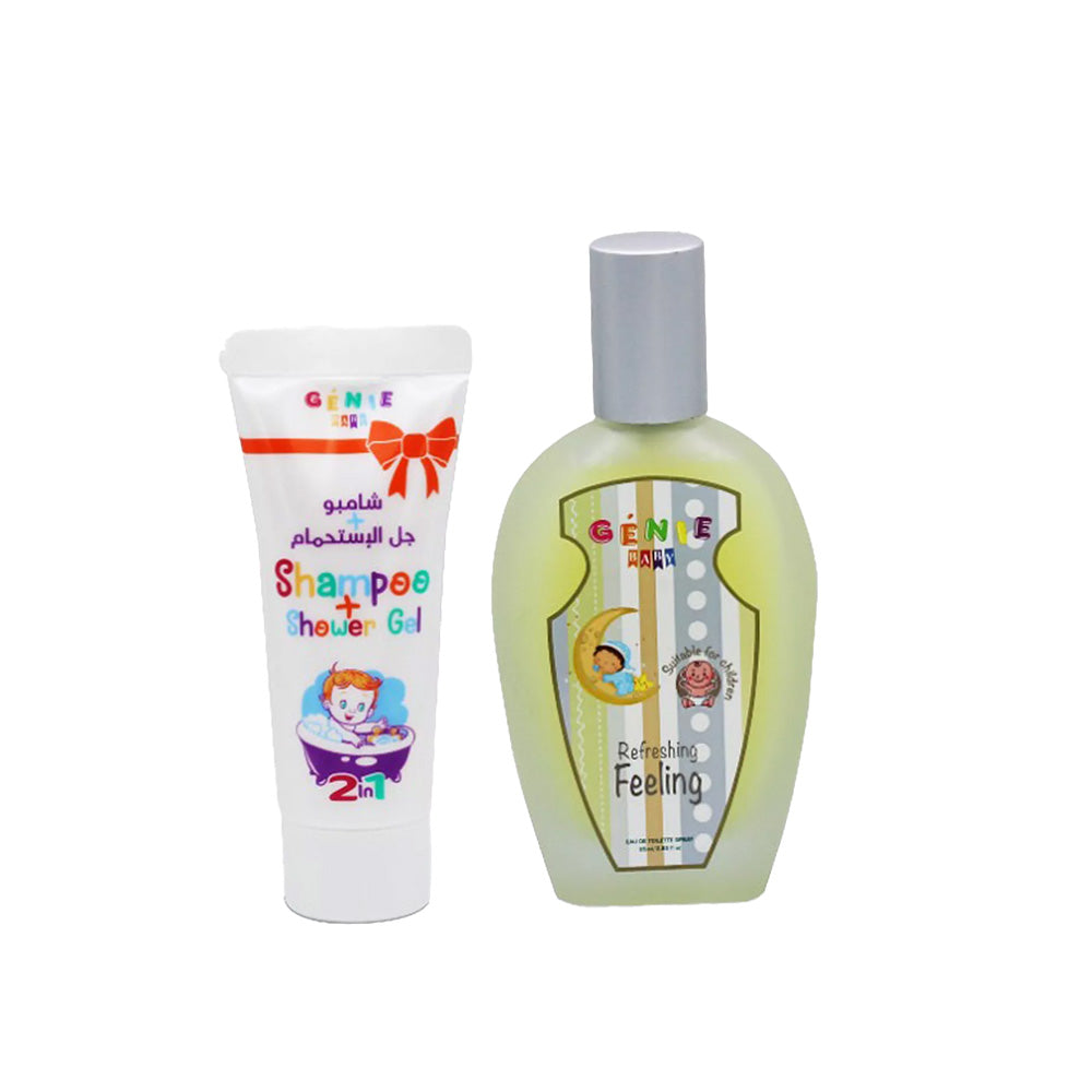 مجموعة هدايا جل الاستحمام برائحة عطر منعشة من جيني بيبي 6079