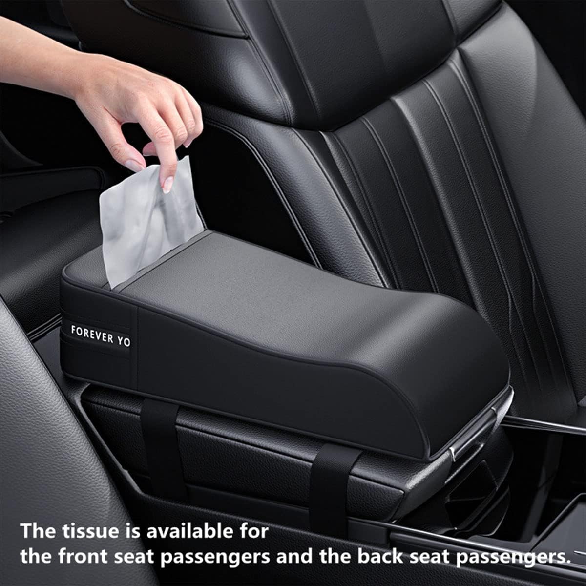 مسند ذراع صندوق مناديل السيارة