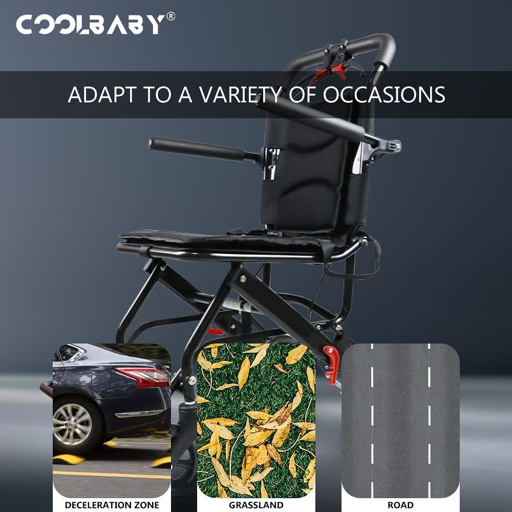 كرسي متحرك لكبار السن