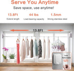 حبل غسيل قابل للسحب بطول 4.2 متر