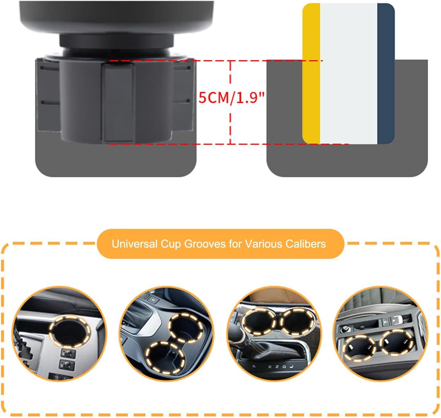 طاولة مع حامل للتوسيع للسيارة