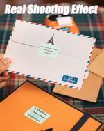 ‏ملصقات طابعة فوميو 50x50 مم  140 قطعة مربعه / أخضر