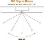 حبل غسيل قابل للسحب بطول 2.8 متر