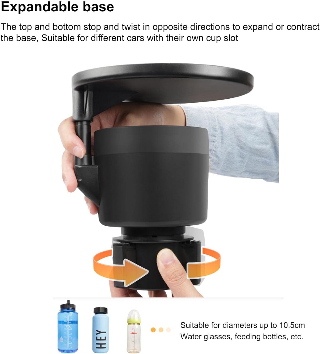 طاولة مع حامل للتوسيع للسيارة