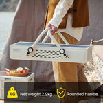 شواية فحم محمولة قابلة للطي