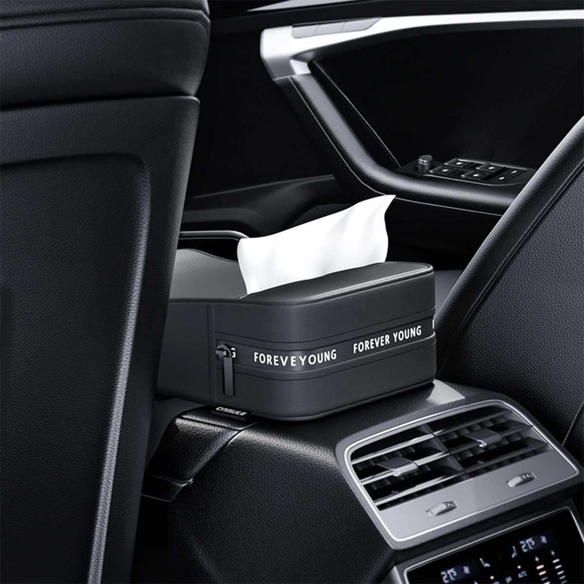 مسند ذراع صندوق مناديل السيارة