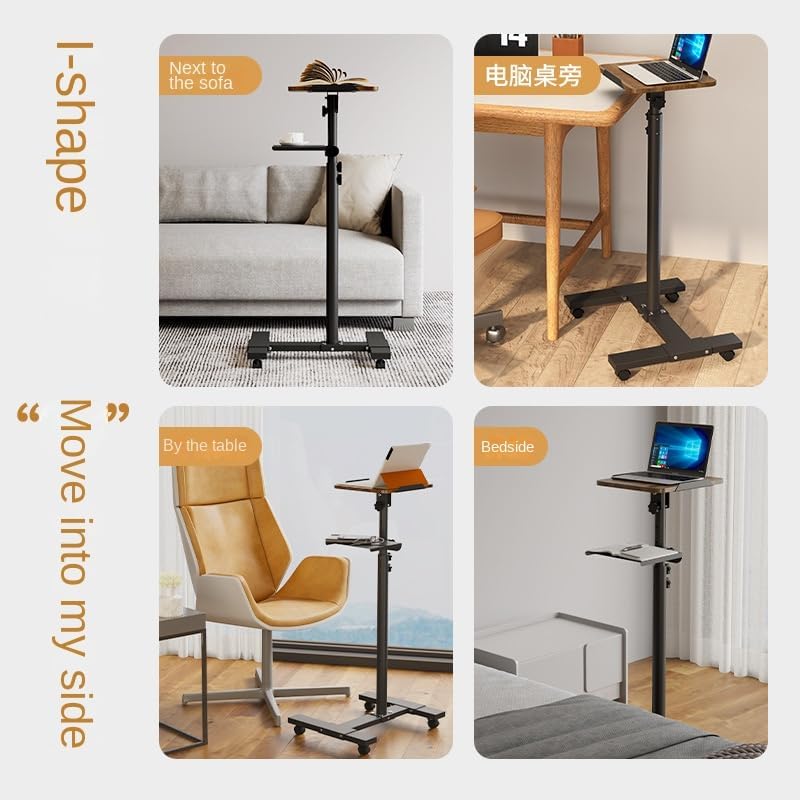 مكتب وستاند بجانب السرير قابل للتعديل