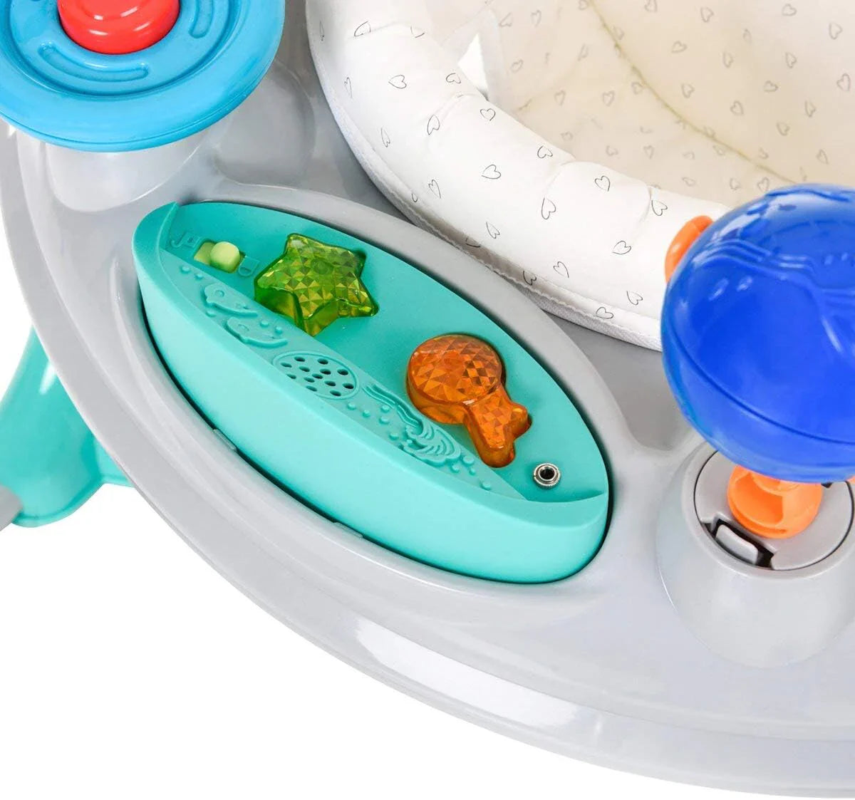 نطاطية للأطفال مع موسيقى وأضواء