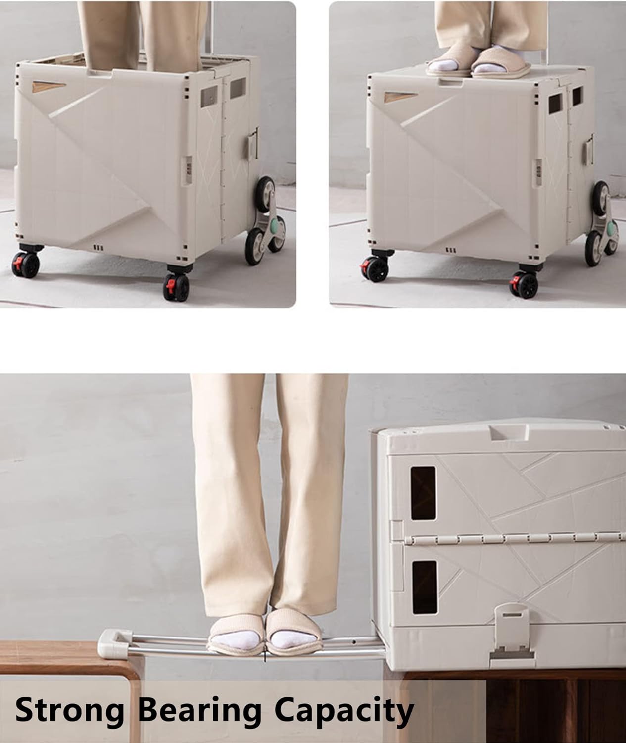 صندوق تخزين تسوق قابل للطي