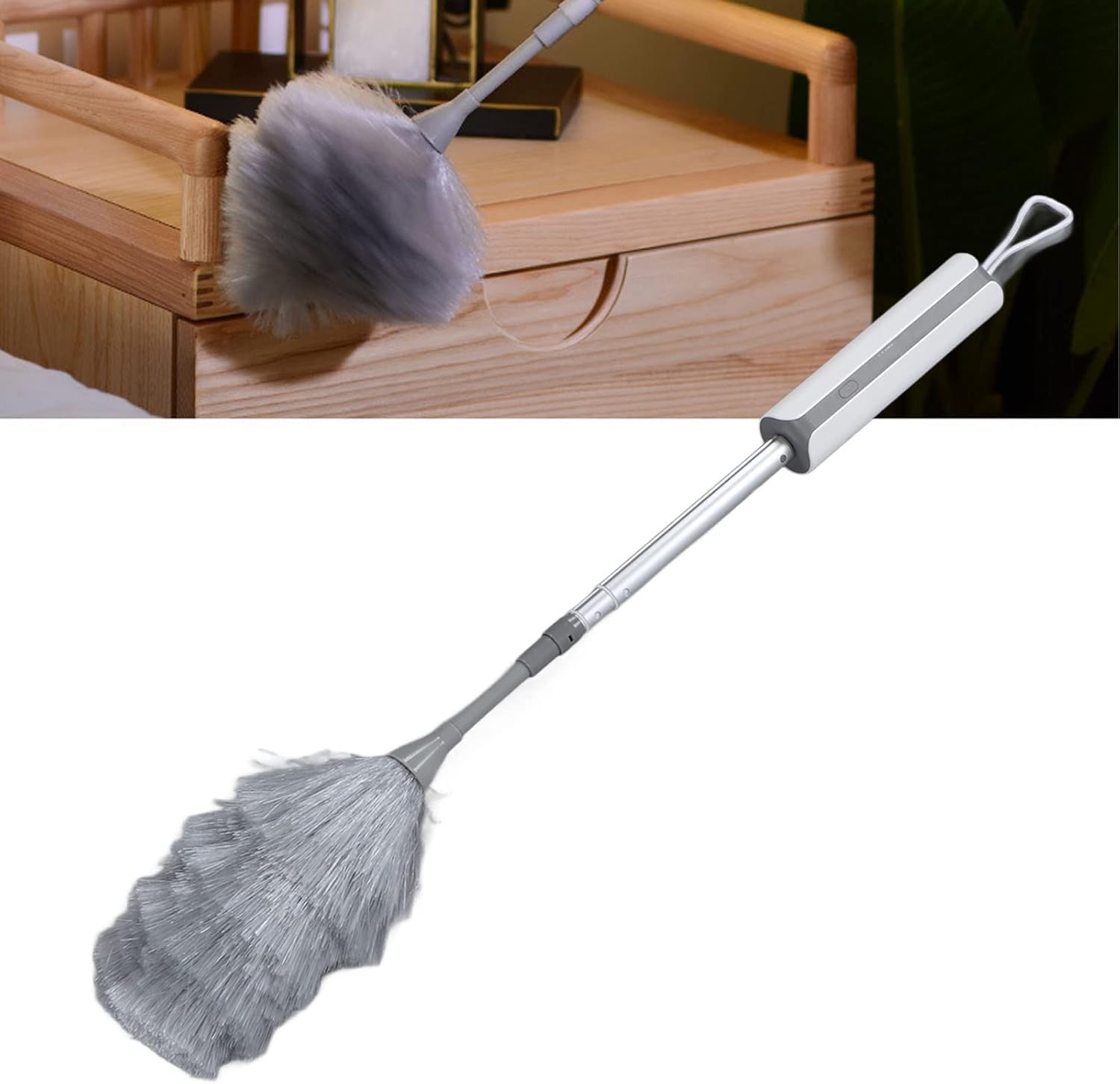 منفضة غبار كهربائية قابلة للتمديد