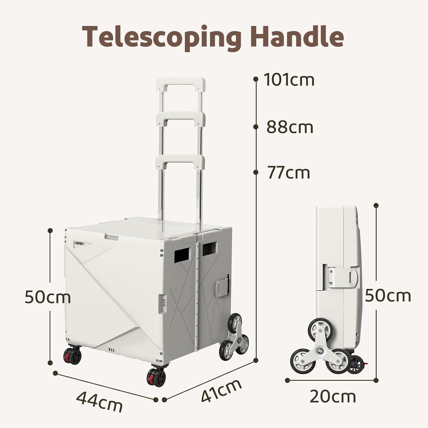 صندوق تخزين تسوق قابل للطي