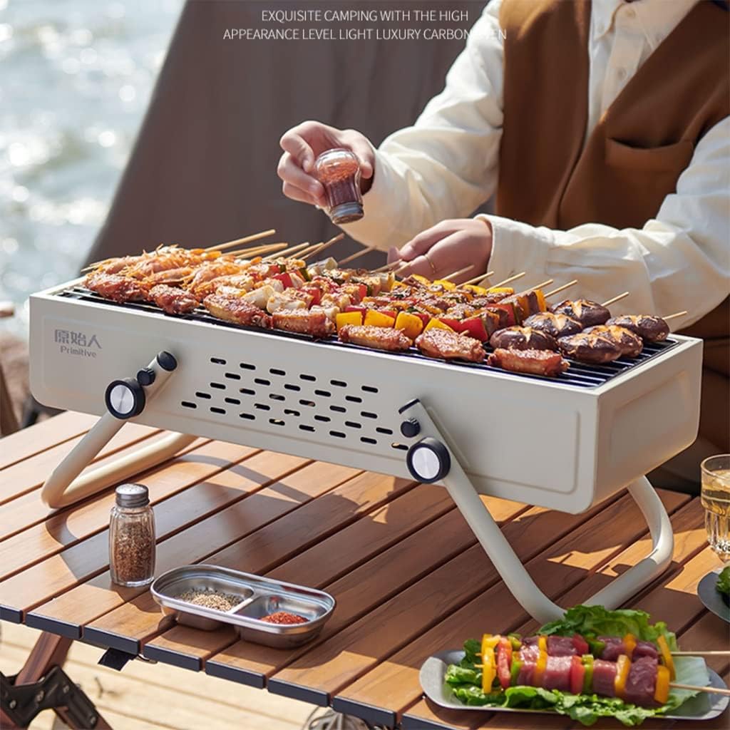 شواية فحم محمولة قابلة للطي