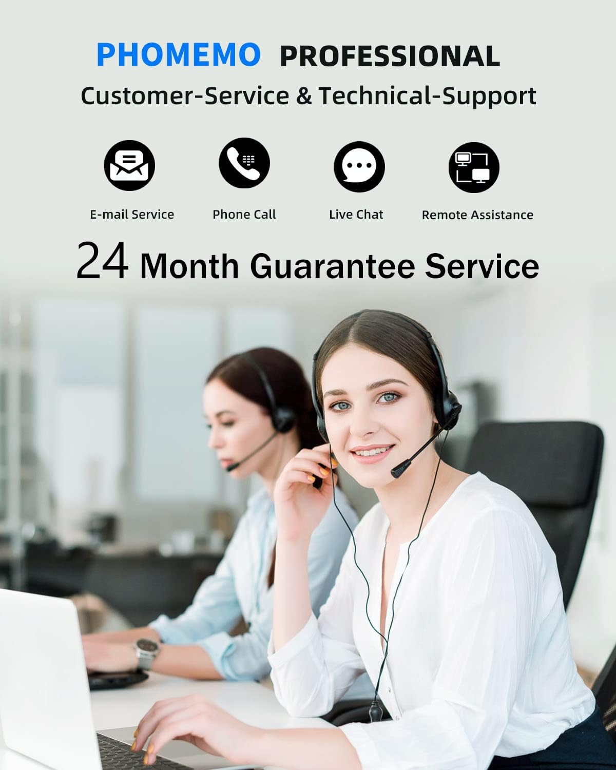 طابعة ملصقات شحن الحرارية Phomemo PM-241-BT