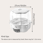 حافظة تخزين وتوزيع الحبوب بـ 6 شبكات