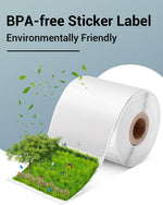 ملصقات طابعة فوميمو 40x30mm/230Pcs مربعة / أرجوانية