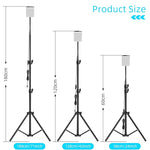 مصباح التخييم بإضاءة إل إي دي