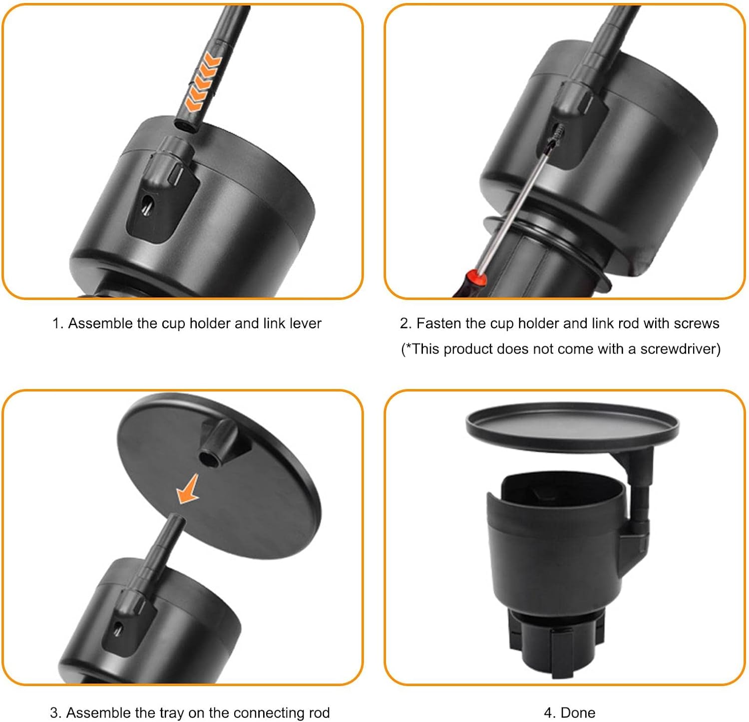 طاولة مع حامل للتوسيع للسيارة