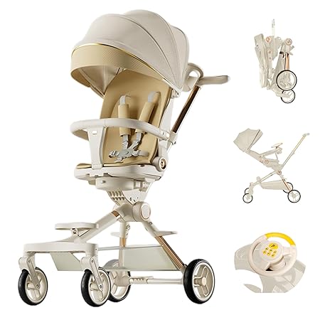 أحدث عربة أطفال بمقعد سيارة