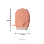 قفازات الاستحمام المقشرة