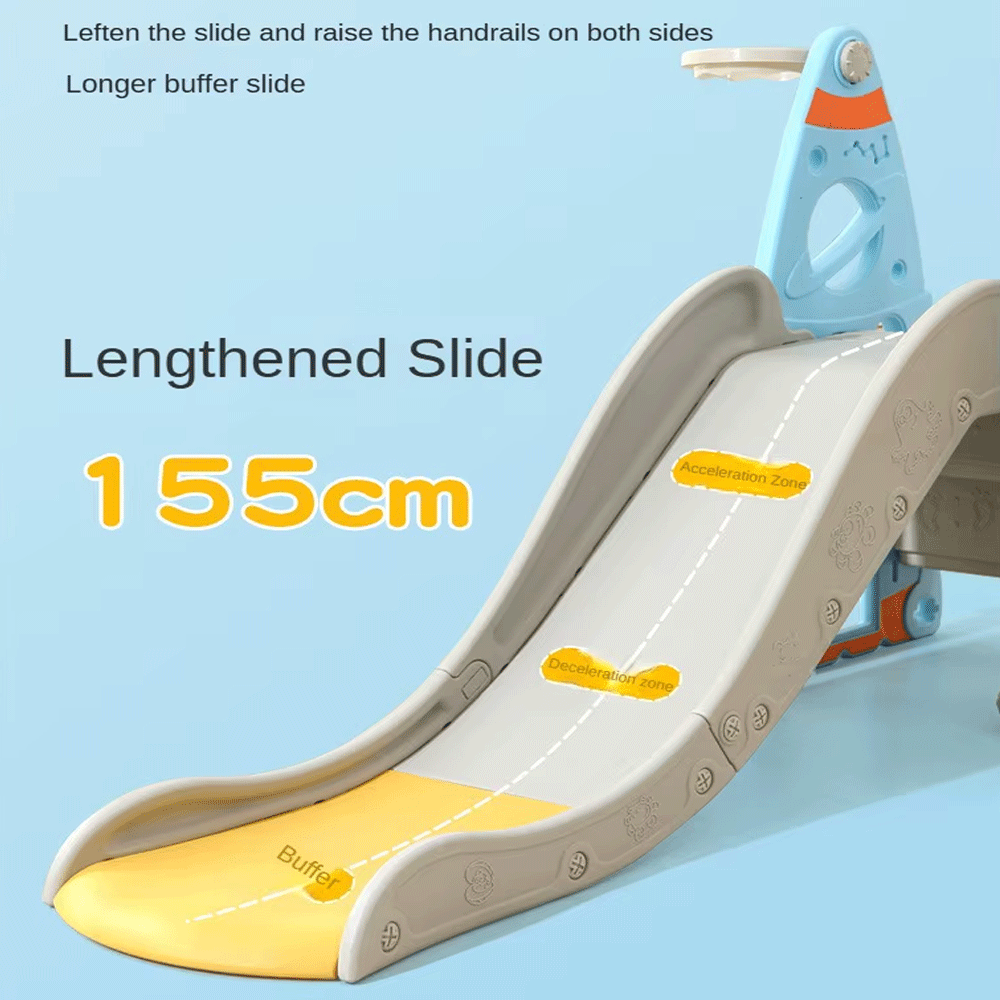 أرجوحة مع زحلاقية 3 في 1 للأطفال الصغار